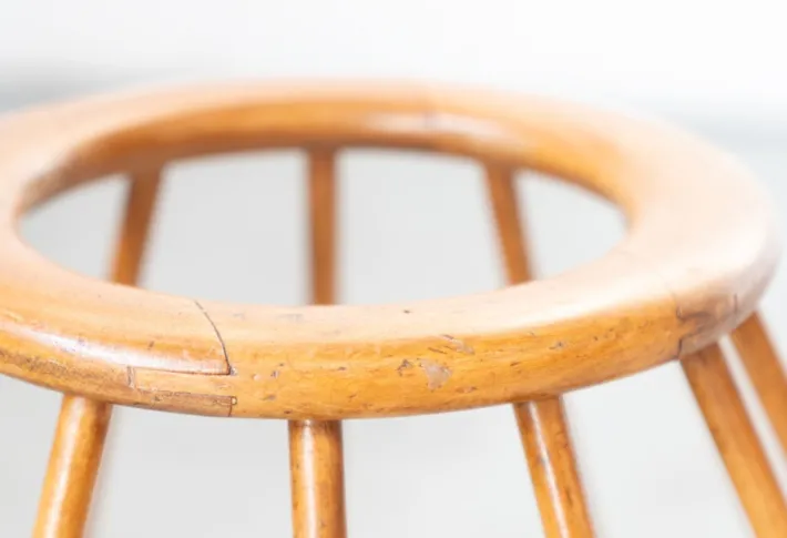 Pamono Vintage Beechwood Baby Walker, 1950s Hot