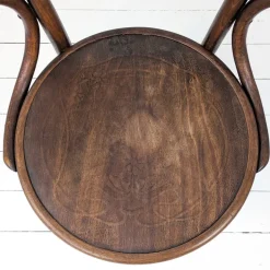 Pamono Vintage Bentwood Chair with Armrests, Mazowia Noworadomsk Discount