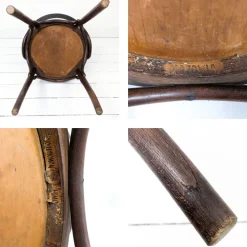 Pamono Vintage Bentwood Chair with Armrests, Mazowia Noworadomsk Discount