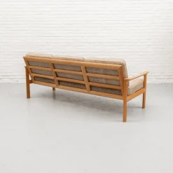 Pamono Vintage Borneo Three-Seater Sofa by Sven Ellekaer for Komfort, 1960s Sale