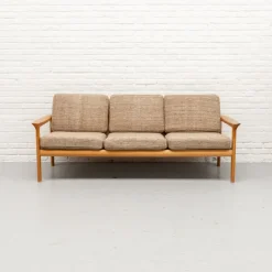 Pamono Vintage Borneo Three-Seater Sofa by Sven Ellekaer for Komfort, 1960s Sale