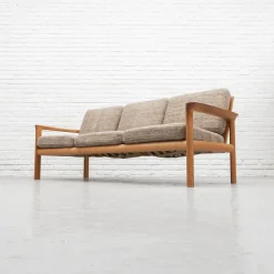 Pamono Vintage Borneo Three-Seater Sofa by Sven Ellekaer for Komfort, 1960s Sale