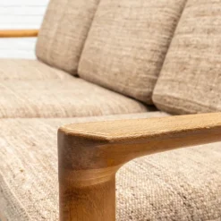 Pamono Vintage Borneo Three-Seater Sofa by Sven Ellekaer for Komfort, 1960s Sale