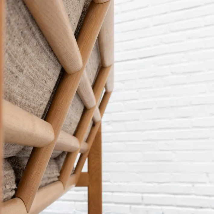 Pamono Vintage Borneo Three-Seater Sofa by Sven Ellekaer for Komfort, 1960s Sale