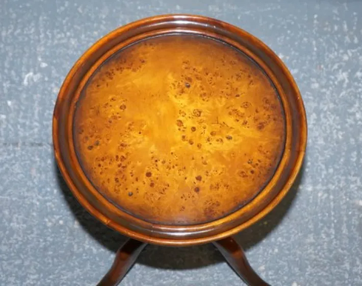 Pamono Vintage Brights of Nettlebed Burr Walnut Side Table Sale