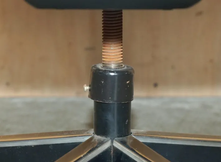 Pamono Vintage Brown Leather Office Chairs attributed to Charles for Pollock Best