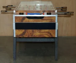 Pamono Vintage Burr Walnut Garlando Champion F2 Football / Foosball Table Order