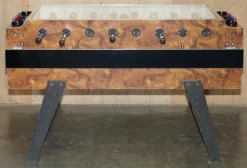 Pamono Vintage Burr Walnut Garlando Champion F2 Football / Foosball Table Order