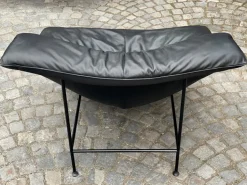 Pamono Vintage Butterfly Black Leather Sofa and Lounge Chairs by Gerard Van Den Berg for Montis, 1980s, Set of 3 Online