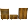Pamono Vintage Cabinets by František Jirák for Tatra Furniture Pravenec, 1960s, Set of 3 Outlet