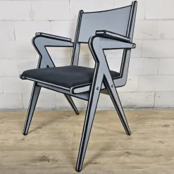 Pamono Vintage Cartoon Style Armchairs in Wood from Lavčević, Croatia, 1960s, Set of 2 Sale