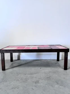 Pamono Vintage Ceramic Coffee Table by Roger Capron, 1960s Discount