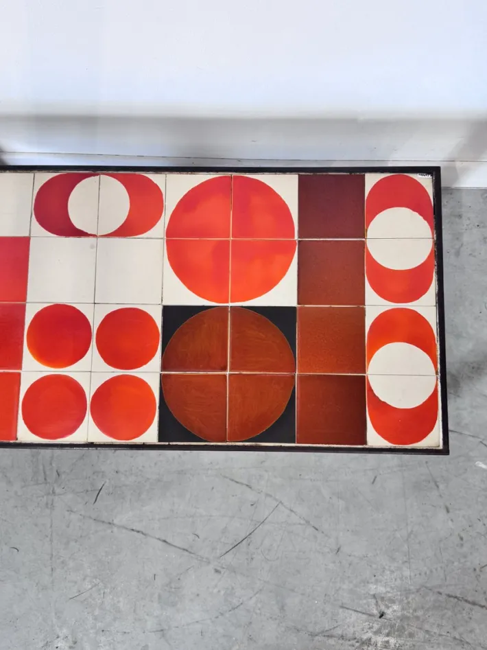 Pamono Vintage Ceramic Coffee Table by Roger Capron, 1960s Discount