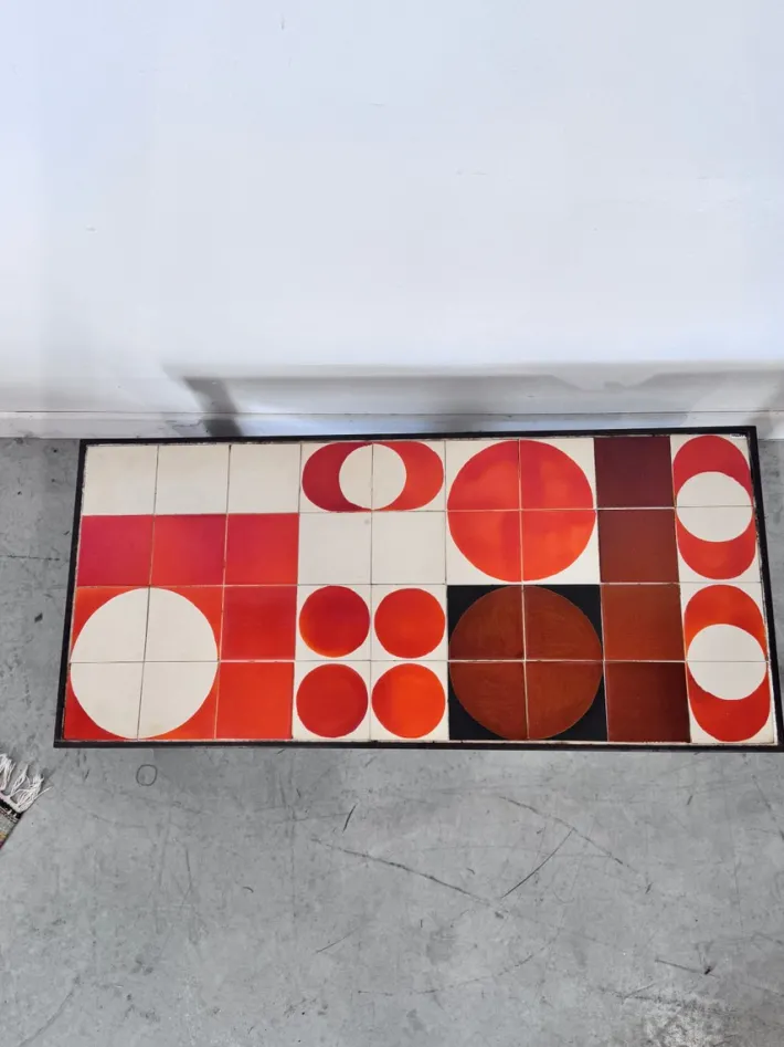 Pamono Vintage Ceramic Coffee Table by Roger Capron, 1960s Discount