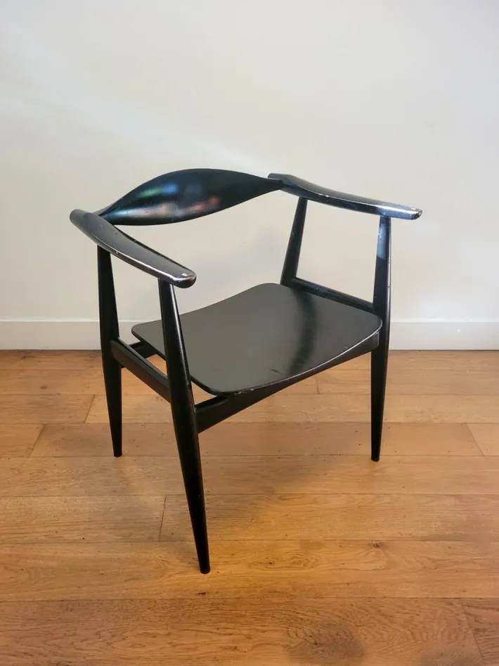 Pamono Vintage CH35 Chair by Hans J. Wegner for Carl Hansen, 1950s Outlet