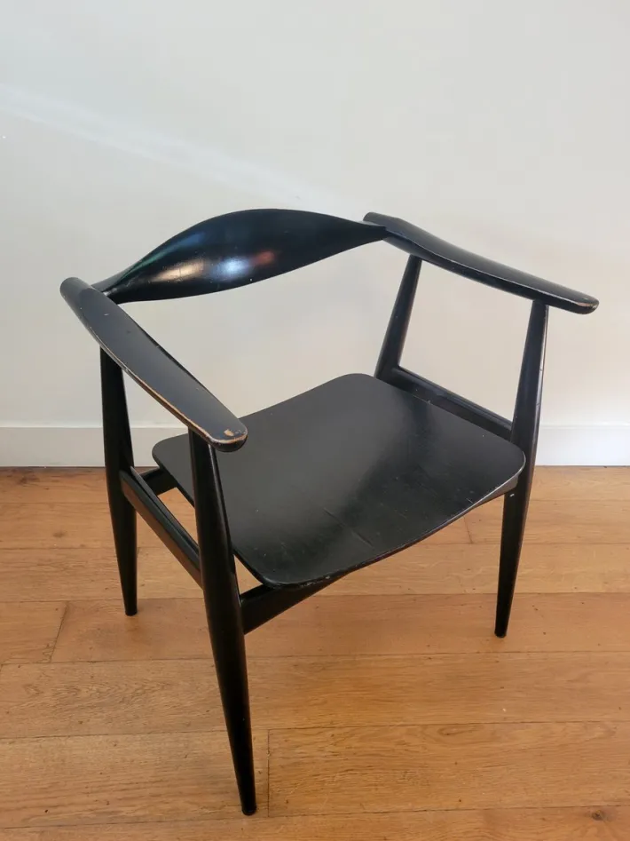 Pamono Vintage CH35 Chair by Hans J. Wegner for Carl Hansen, 1950s Outlet