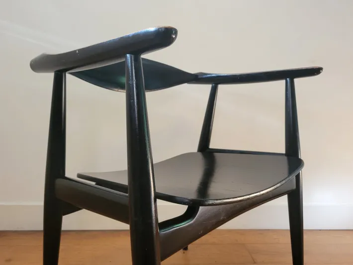 Pamono Vintage CH35 Chair by Hans J. Wegner for Carl Hansen, 1950s Outlet