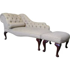 Pamono Vintage Chaise Lounge with Ottoman, 1960, Set of 2 Clearance