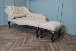 Pamono Vintage Chaise Lounge with Ottoman, 1960, Set of 2 Clearance