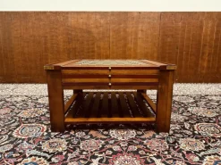 Pamono Vintage Cherrywood Game Table Hot