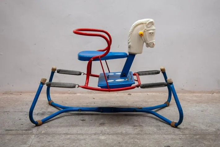 Pamono Vintage Children's Rocking Horse, 1960s Discount