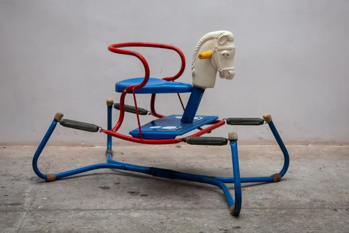 Pamono Vintage Children's Rocking Horse, 1960s Discount