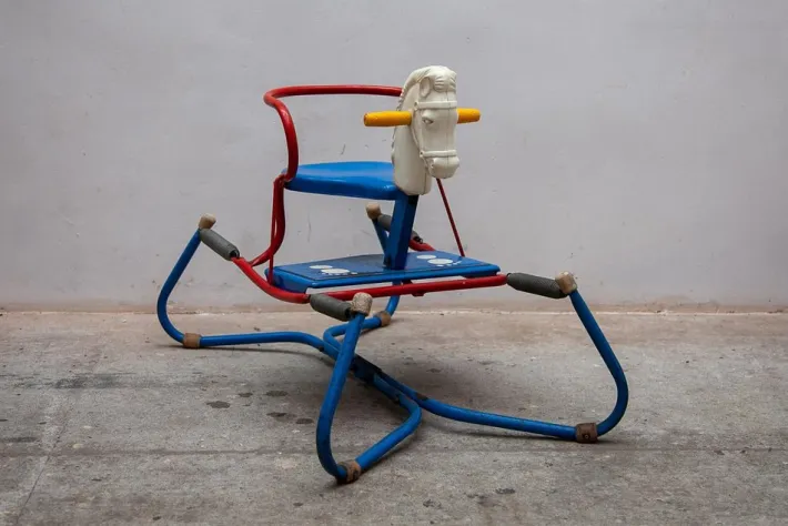 Pamono Vintage Children's Rocking Horse, 1960s Discount