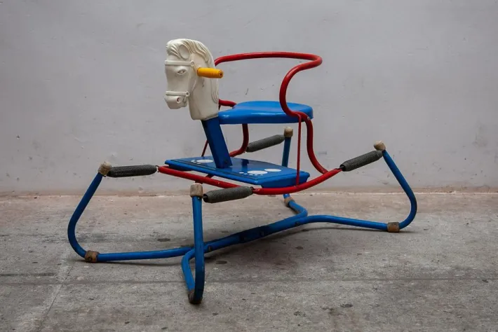 Pamono Vintage Children's Rocking Horse, 1960s Discount