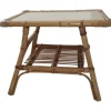 Pamono Vintage Children's Table in Rattan and Bamboo Best