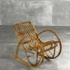 Pamono Vintage Childrens Wicker Rocking Chair, 1960s Hot