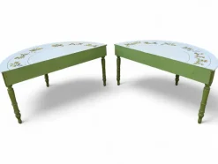 Pamono Vintage Console Tables in Fir Wood, 1940s Hot