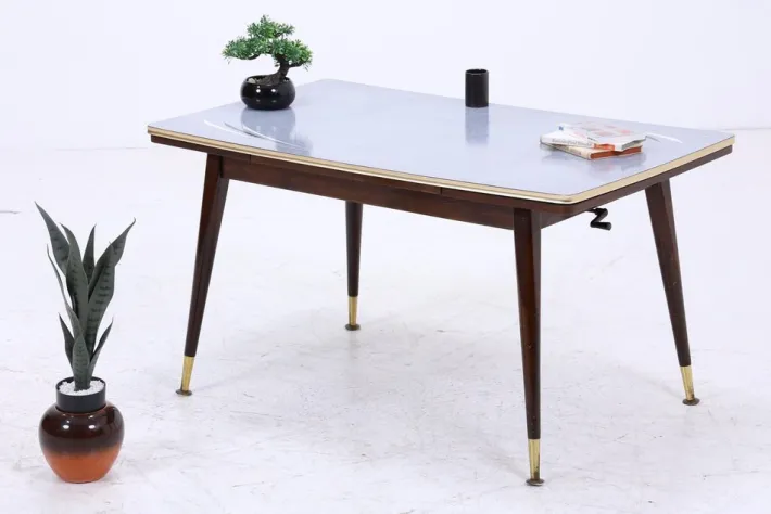 Pamono Vintage Crank Coffee Table, 1970s Online