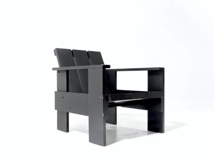 Pamono Vintage Crate Children's Chair by Gerrit Rietveld for Rietveld, 2005 Sale