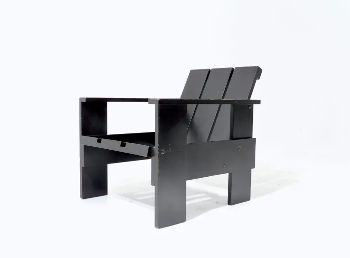 Pamono Vintage Crate Children's Chair by Gerrit Rietveld for Rietveld, 2005 Sale