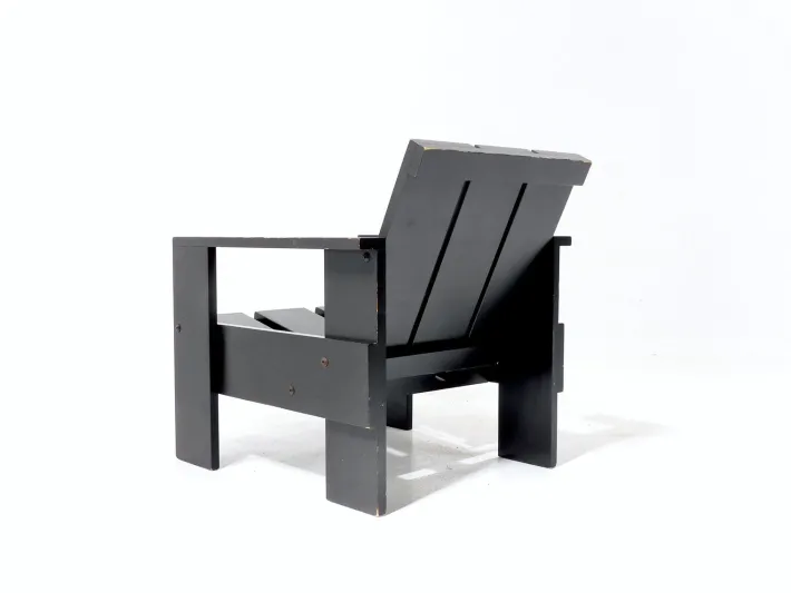 Pamono Vintage Crate Children's Chair by Gerrit Rietveld for Rietveld, 2005 Sale