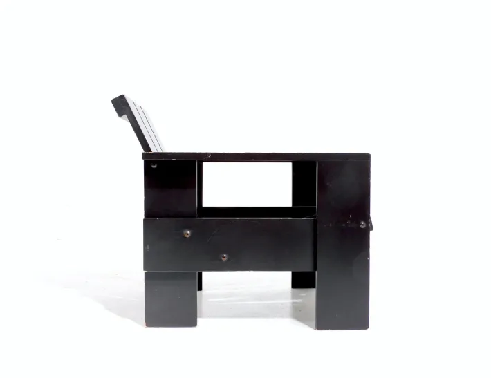 Pamono Vintage Crate Children's Chair by Gerrit Rietveld for Rietveld, 2005 Sale