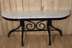 Pamono Vintage Curved Wooden Console Table, 1960 Outlet