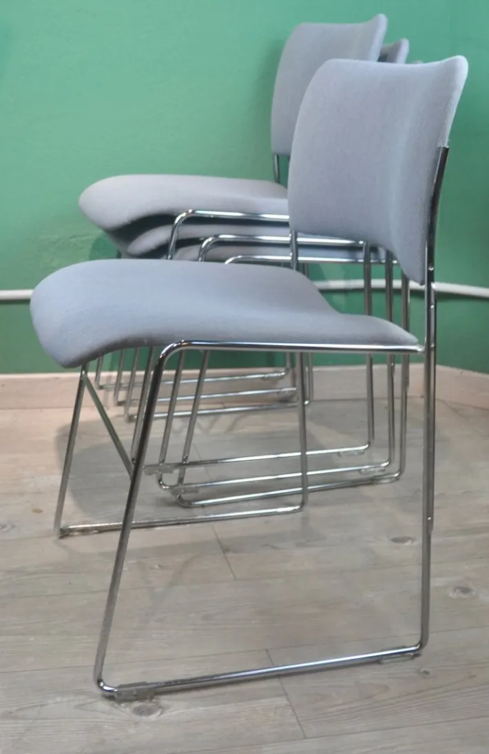 Pamono Vintage Danish Chairs by David Rowland, 1970s, Set of 4 Hot