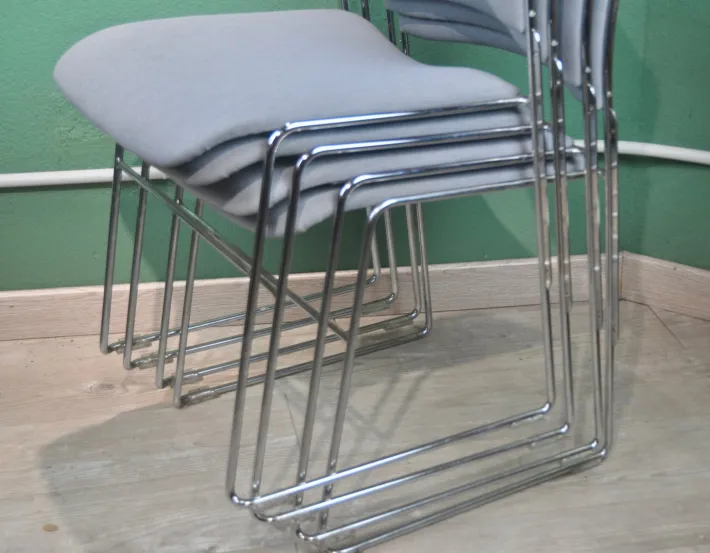 Pamono Vintage Danish Chairs by David Rowland, 1970s, Set of 4 Hot