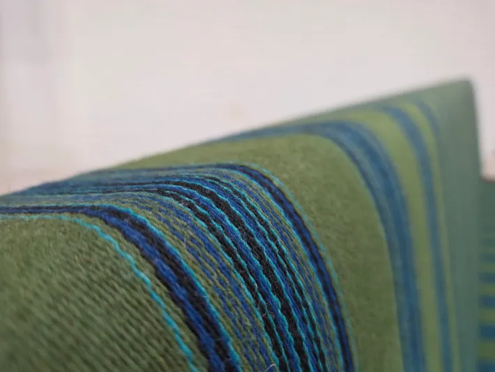 Pamono Vintage Danish Daybed in Furniture Wool and Teak, 1970s Discount