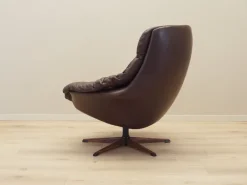 Pamono Vintage Danish Leather Swivel Chair by H.W. Klein for Bramin, 1960s Hot