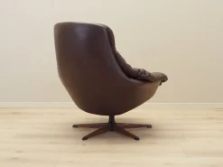 Pamono Vintage Danish Leather Swivel Chair by H.W. Klein for Bramin, 1960s Hot