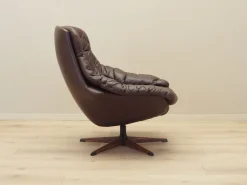 Pamono Vintage Danish Leather Swivel Chair by H.W. Klein for Bramin, 1960s Hot