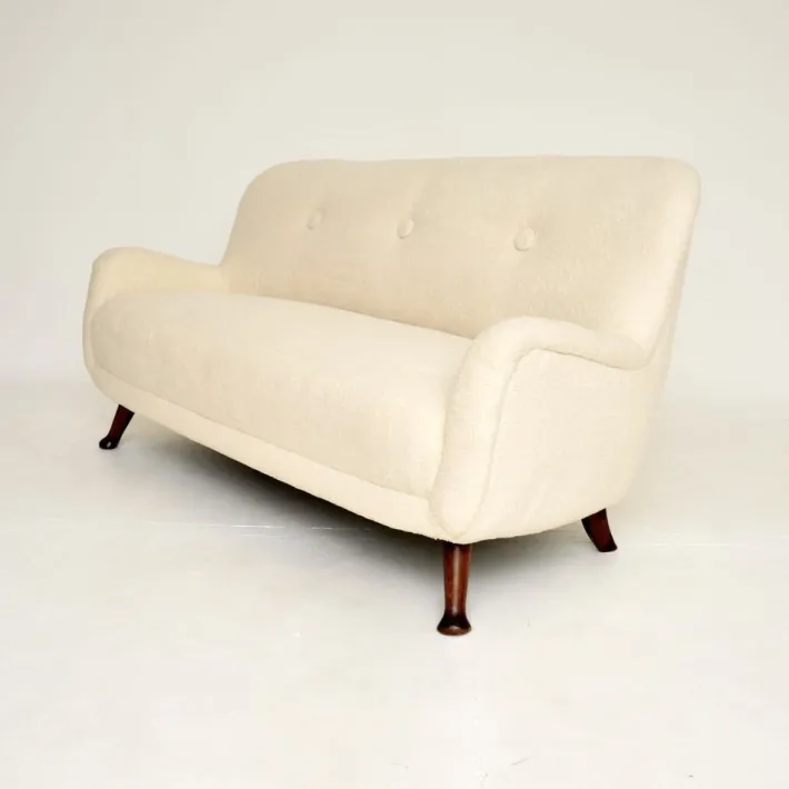 Pamono Vintage Danish Sofa attributed to Berga Mobler, 1940s