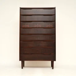 Pamono Vintage Danish Tallboy Chest of Drawers, 1960 Outlet