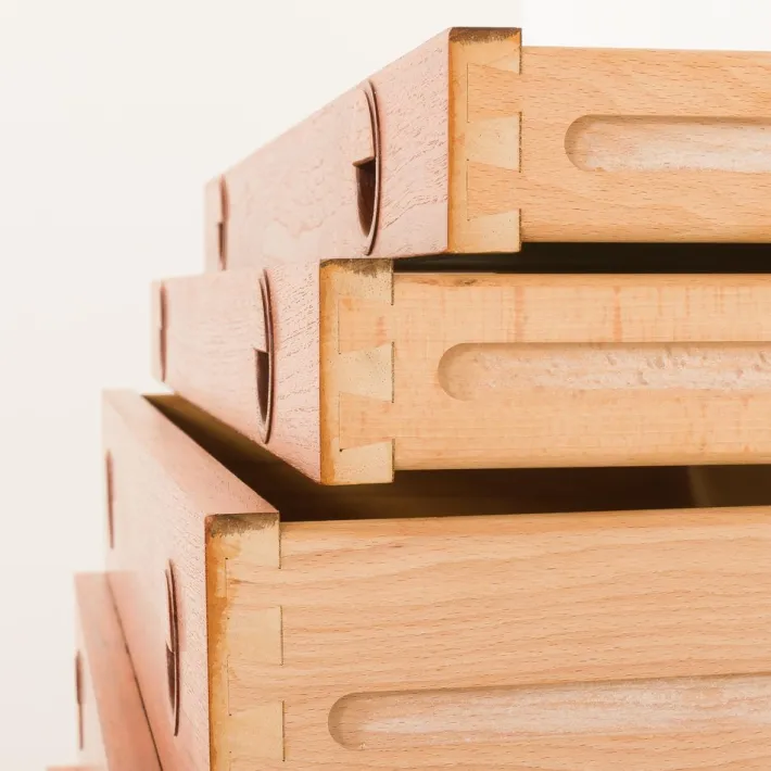 Pamono Vintage Danish Teak Chest of Drawers by Rud Thygesen and Johnny Sørensen for HG Furniture, 1960s