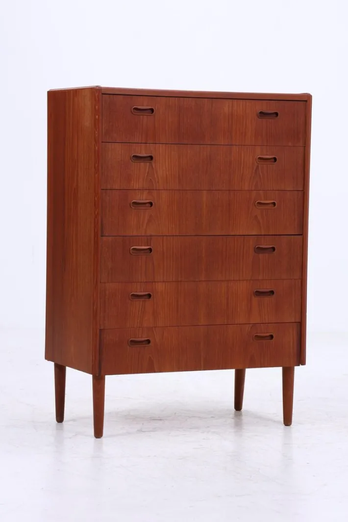 Pamono Vintage Danish Teak Chest of Drawers, 1960s Online