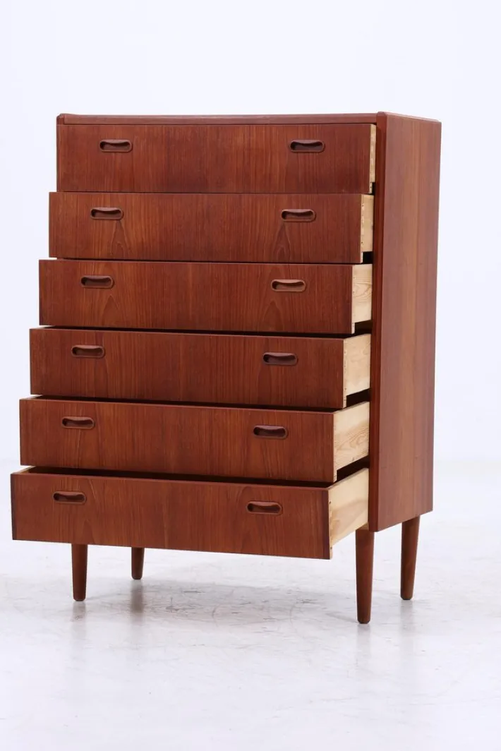 Pamono Vintage Danish Teak Chest of Drawers, 1960s Online