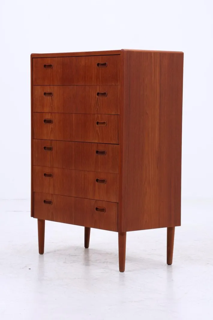 Pamono Vintage Danish Teak Chest of Drawers, 1960s Online