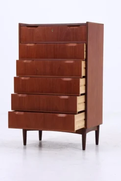Pamono Vintage Danish Teak Chest of Drawers, 1960s Online